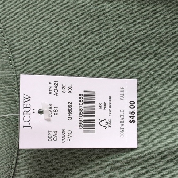 J Crew Short Sleeve T Shirt Dress - Picture 2 of 3